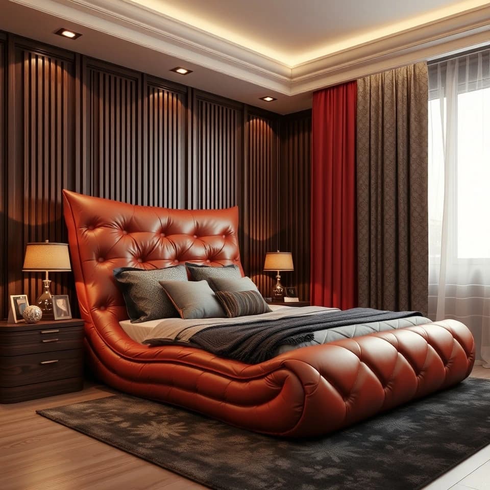 Service-2 Custom-designer Padded Bed Back that matches your room's vibe